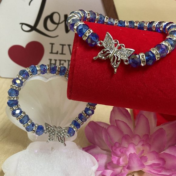 Butterflies bracelets - Picture 4 of 7